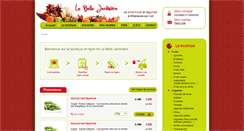 Desktop Screenshot of labellejardiniere.com